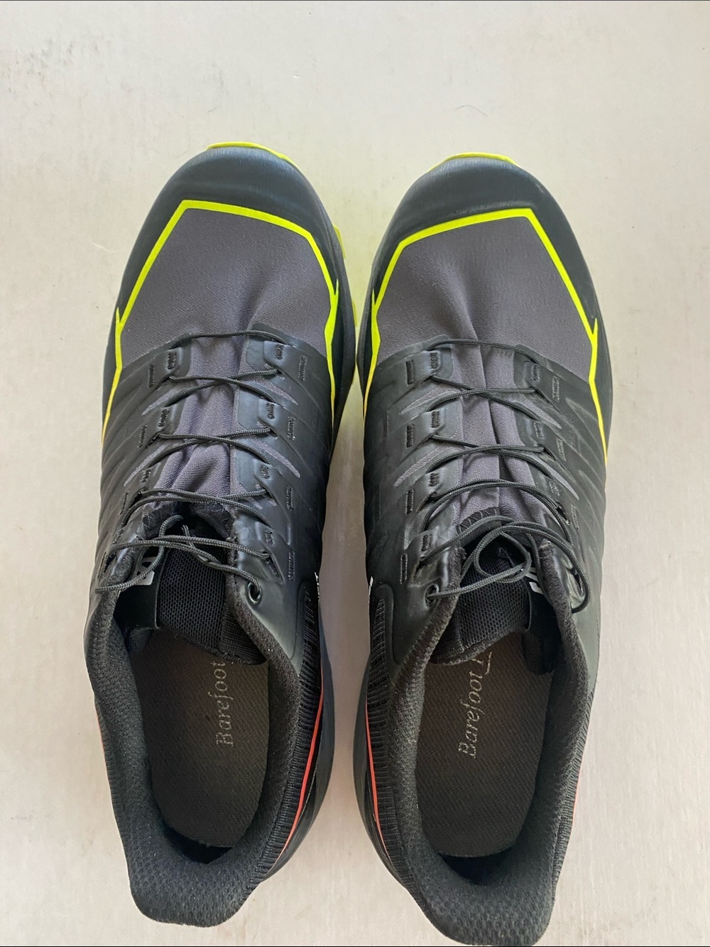 Salomon Thundercross Men's Trail Running Shoes Black and Neon Yellow 9.5 US NWOT - Picture 4 of 11